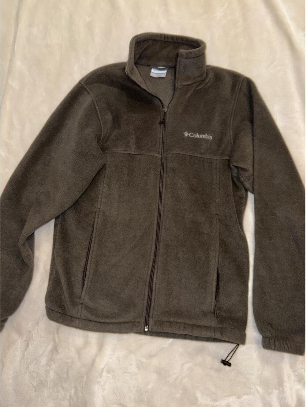 Columbia Sportswear Mens Brown and Khaki Jacket